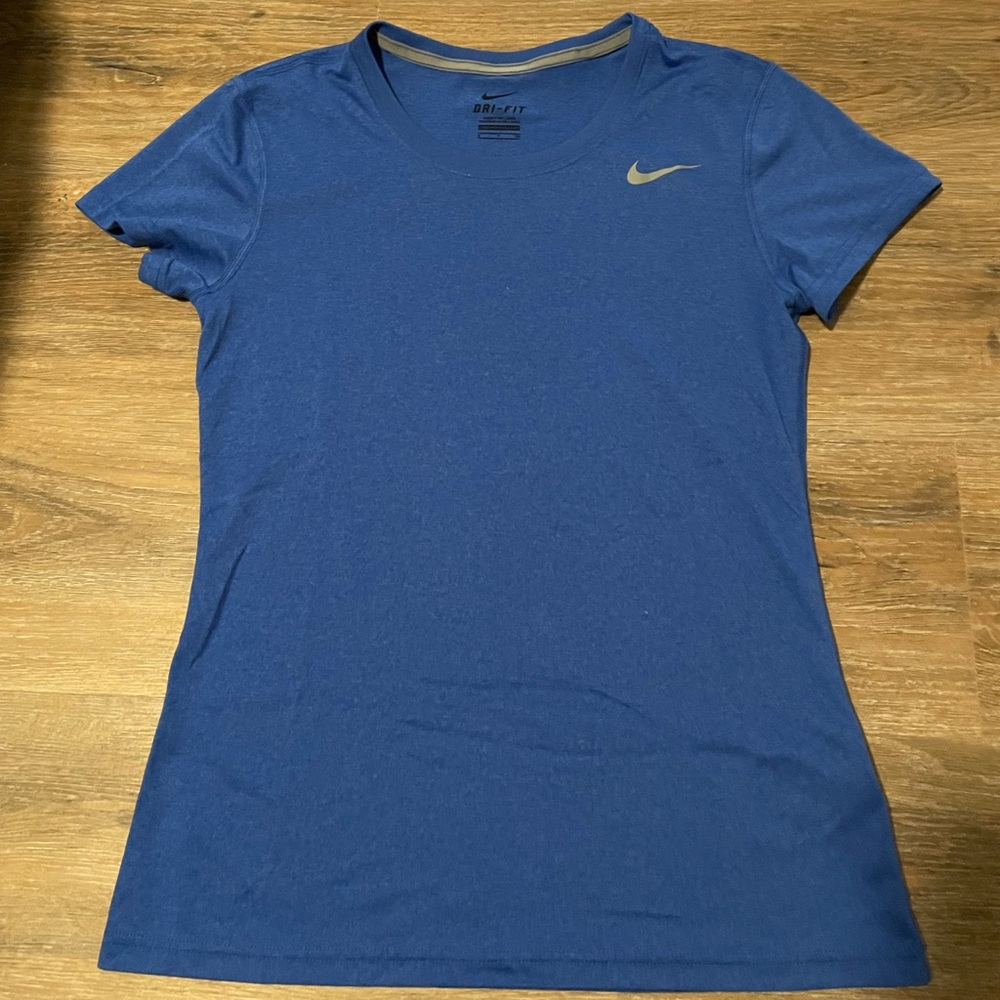 Nike Dri-Fit Running Shirt in Blue